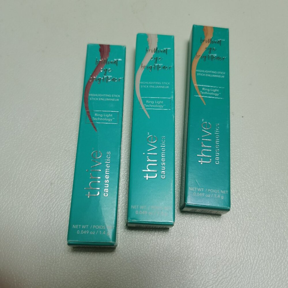 3pack/Muna+Aurora+Mieko/Thrive Causemetics Brilliant Highlighting Stick Eye New